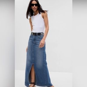 Gap Denim Maxi Skirt